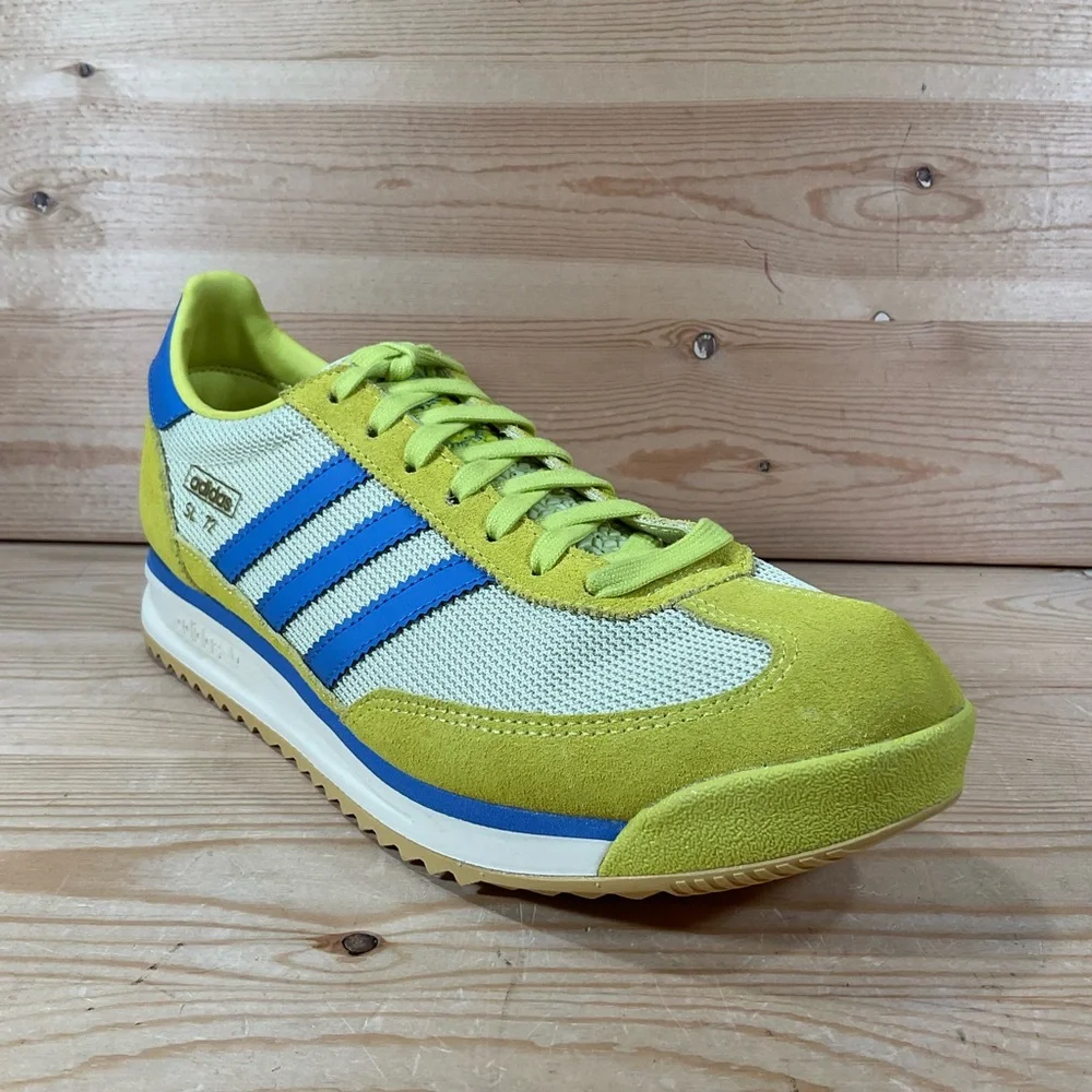 adidas Originals SL72 RS Lifestyle Shoes Men’s 11 Yellow Blue Suede JH5101